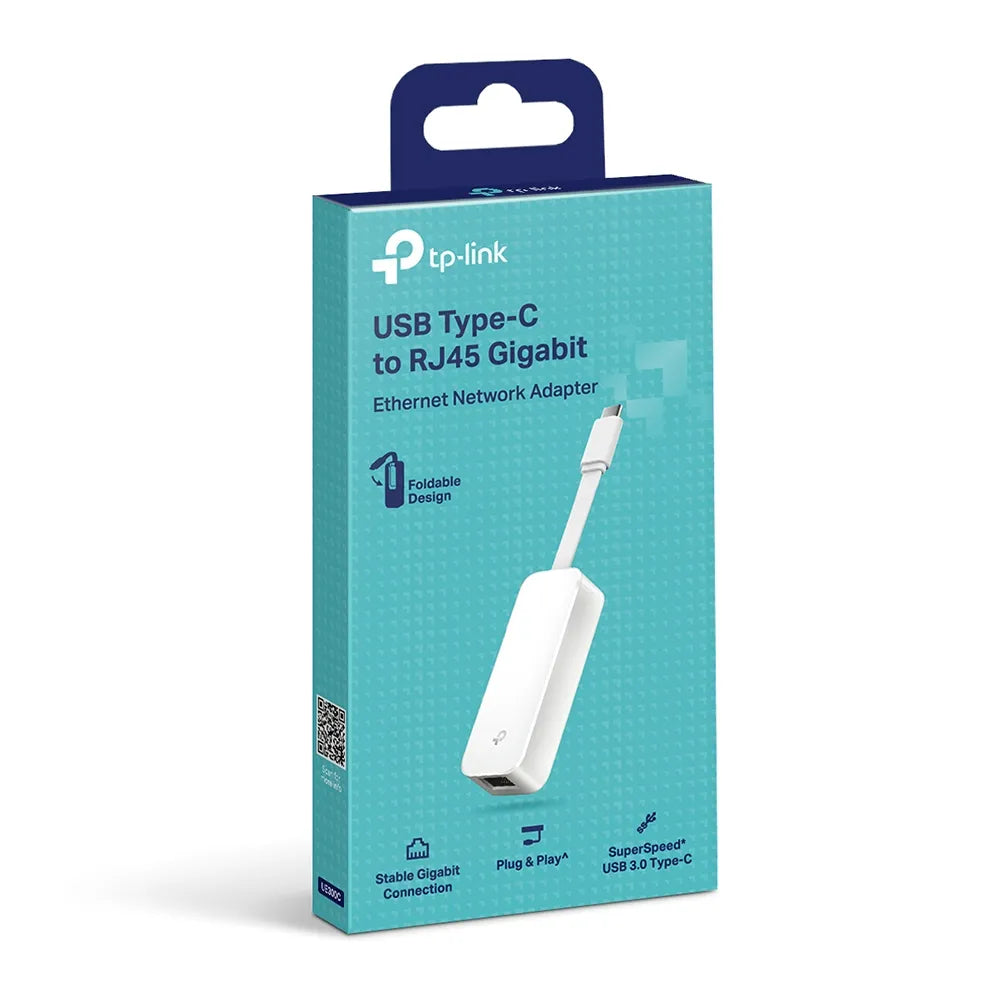 TP-Link UE300C USB Type-C to Ethernet Adapter 1Gb - للتقنيات الحديثة TT TAB متجر