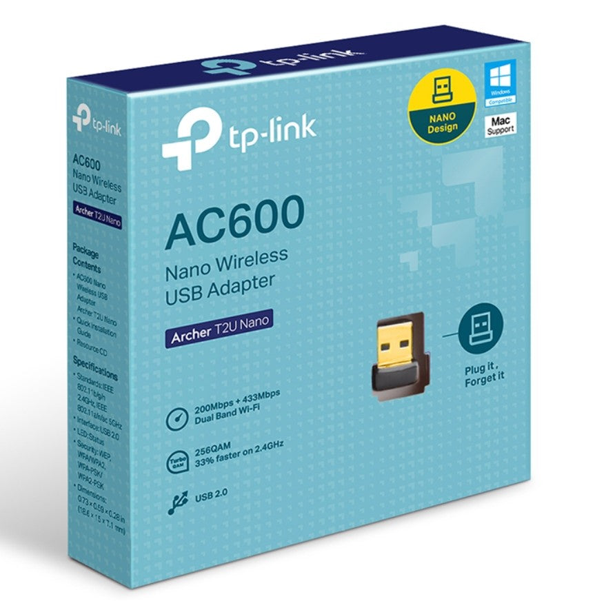 TP-Link Archer T2U Nano AC600 - للتقنيات الحديثة TT TAB متجر