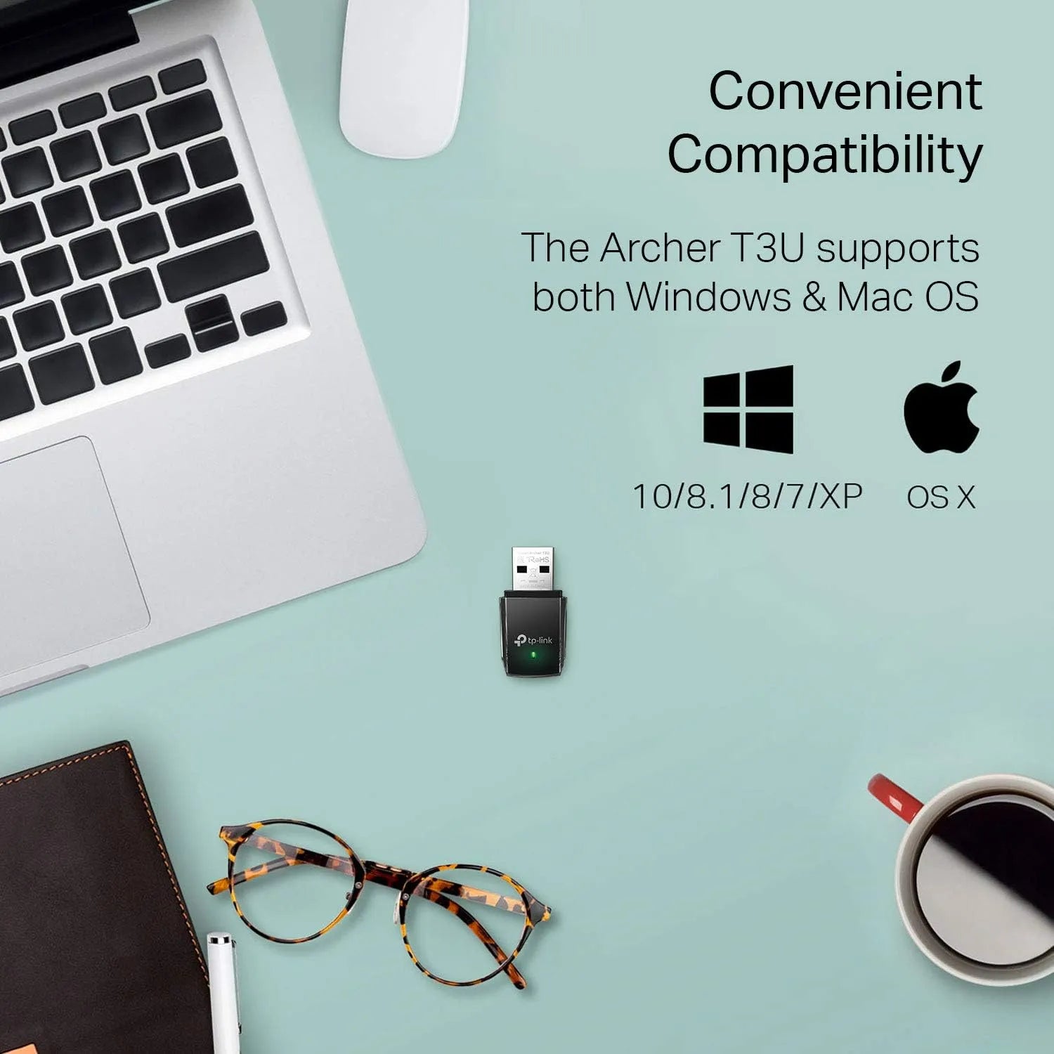 TP-Link Archer T3U Mini AC1300 - للتقنيات الحديثة TT TAB متجر