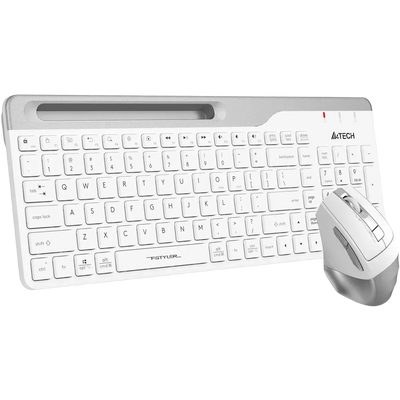 A4Tech FB2535C Wireless + Bluetooth Mouse & Keyboard with Cradle