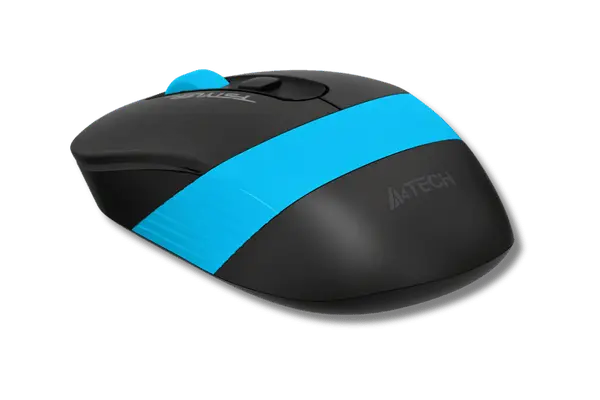 A4Tech FG10 Wireless Mouse Blue - متجر TT Tab للتقنيات الحديثة