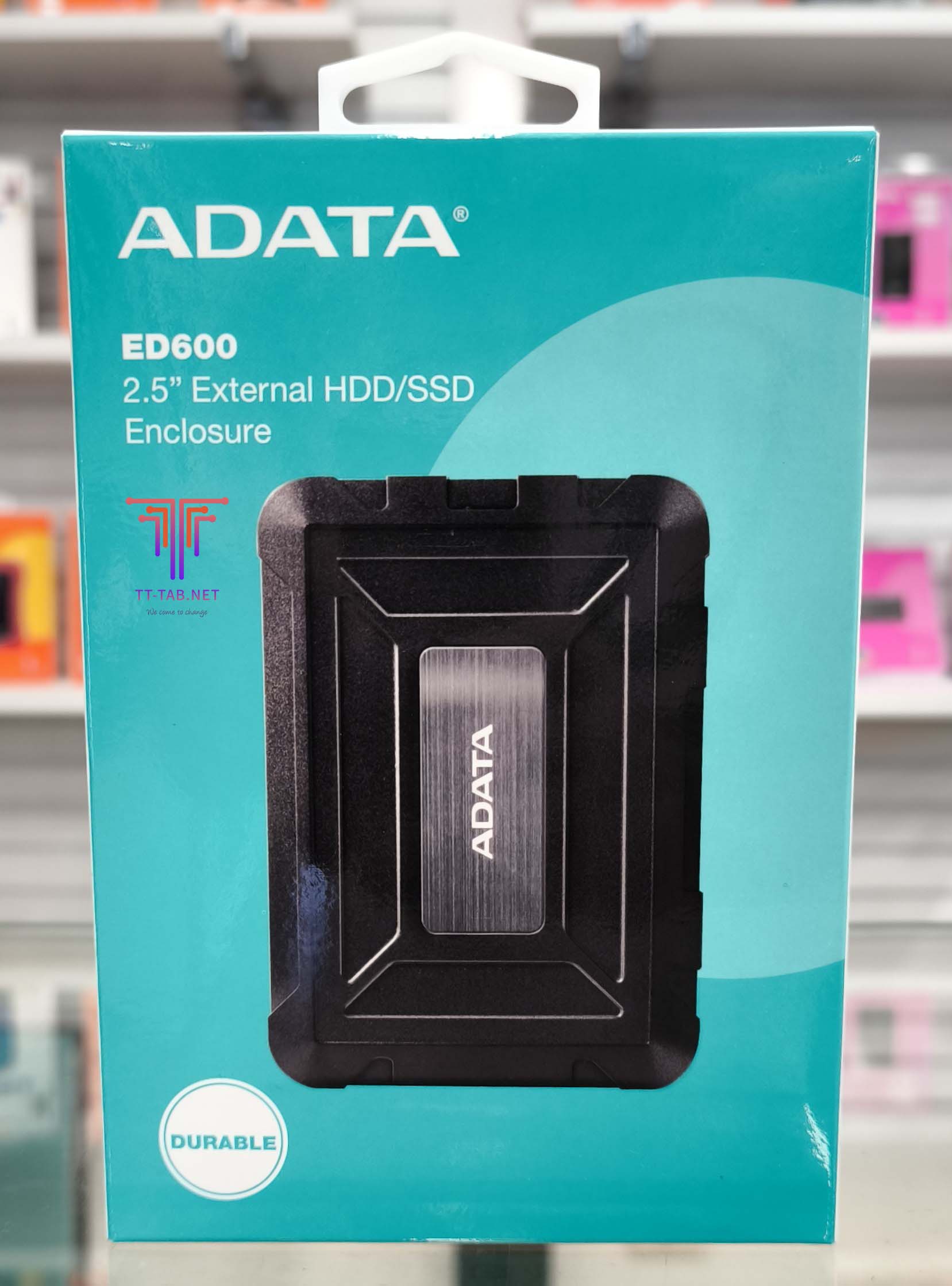 ADATA ED600 SATA 2.5 Enclosure - للتقنيات الحديثة TT TAB متجر