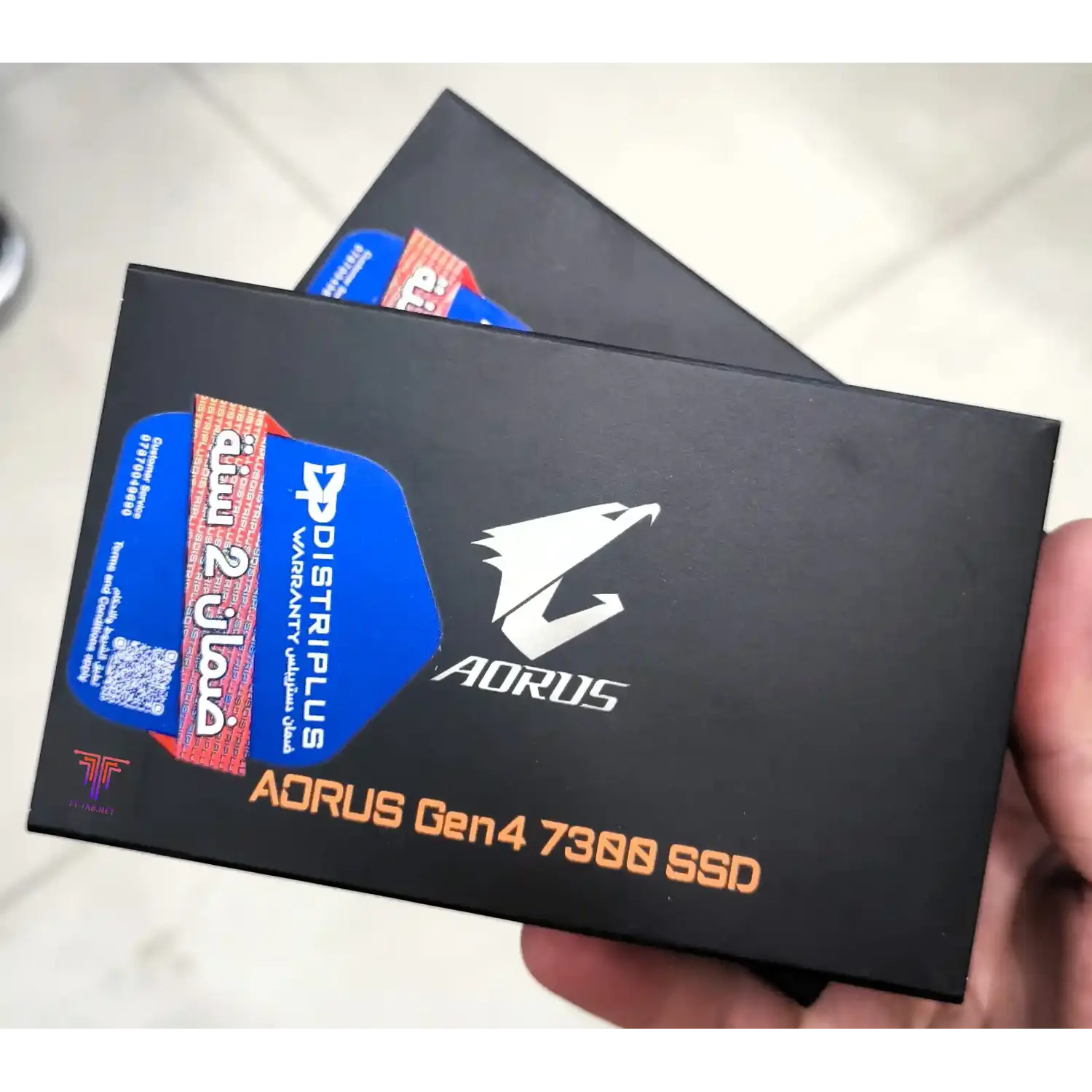Gigabyte Aorus Gen4 7300 SSD NVMe Gen4 with DRAM and Heatsink Support PS5 - للتقنيات الحديثة TT TAB متجر