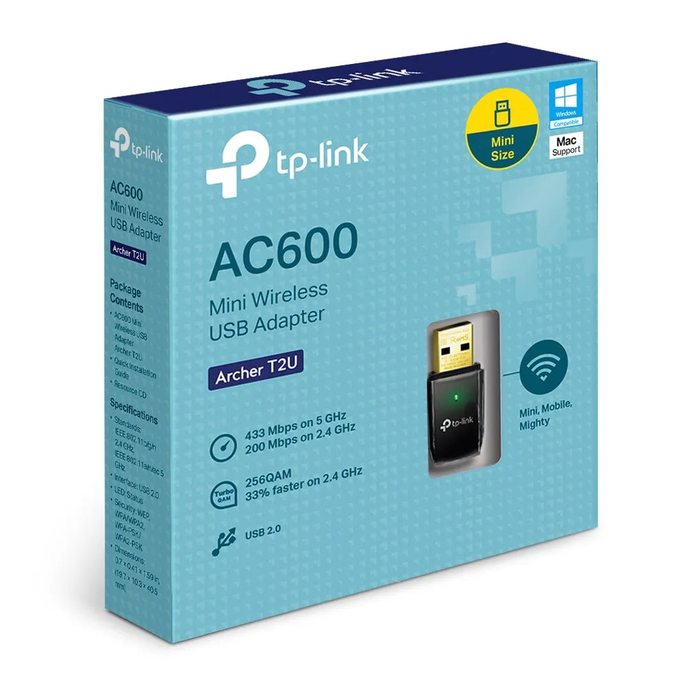 TP-Link Archer T2U Mini AC600 - للتقنيات الحديثة TT TAB متجر