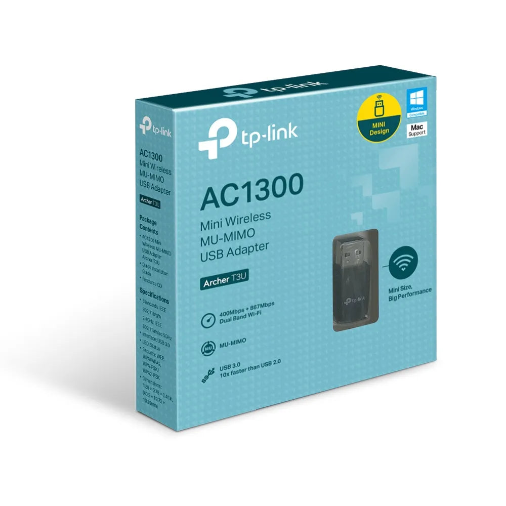 TP-Link Archer T3U Mini AC1300 - للتقنيات الحديثة TT TAB متجر