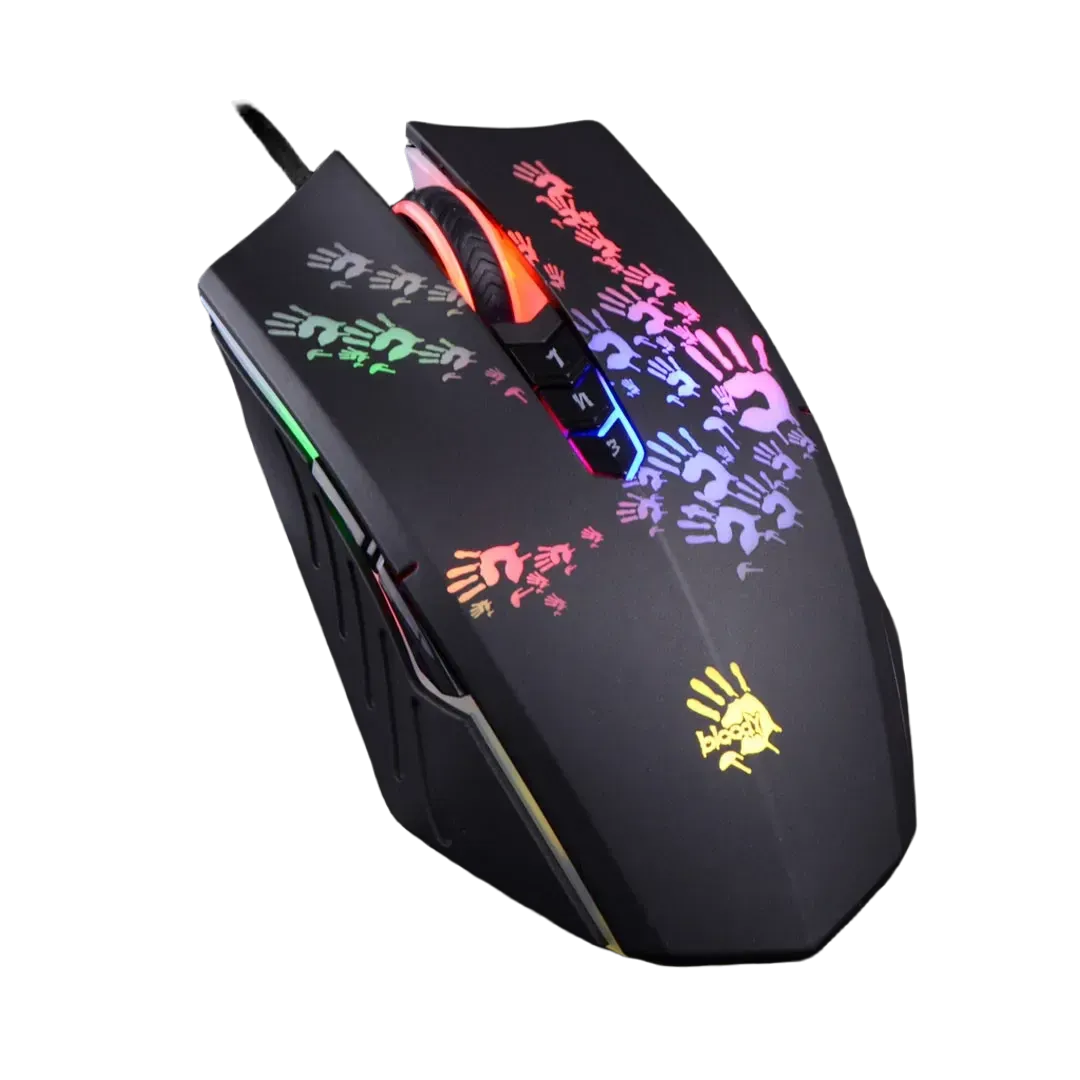 Bloody A60 Light Strike Wired Gaming Mouse - متجر TT Tab للتقنيات الحديثة