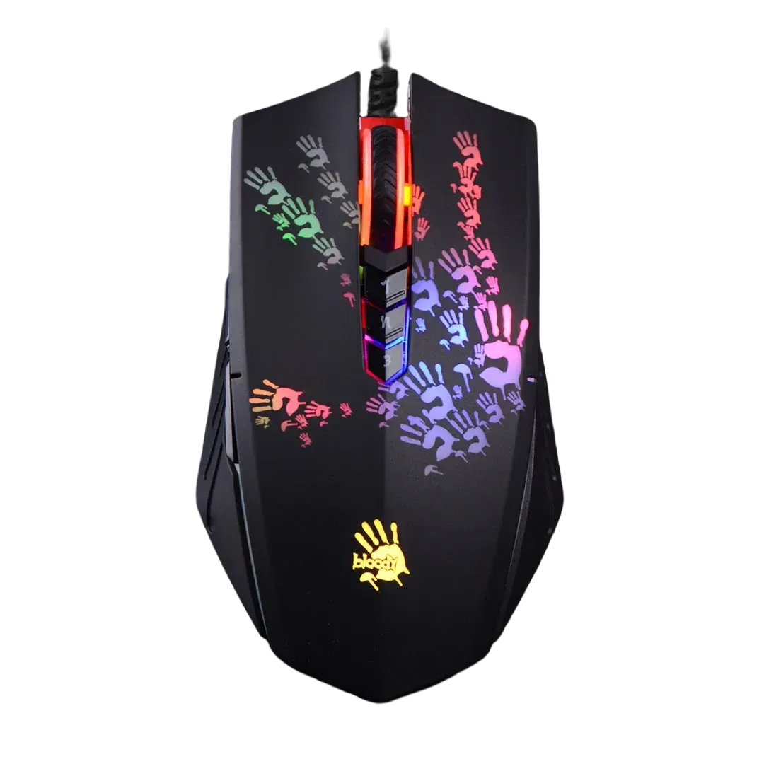 Bloody A60 Light Strike Wired Gaming Mouse - متجر TT Tab للتقنيات الحديثة