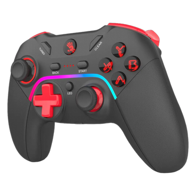 Bloody GPW70 2.4G Wireless & USB RGB Gaming Controller Rechargeable