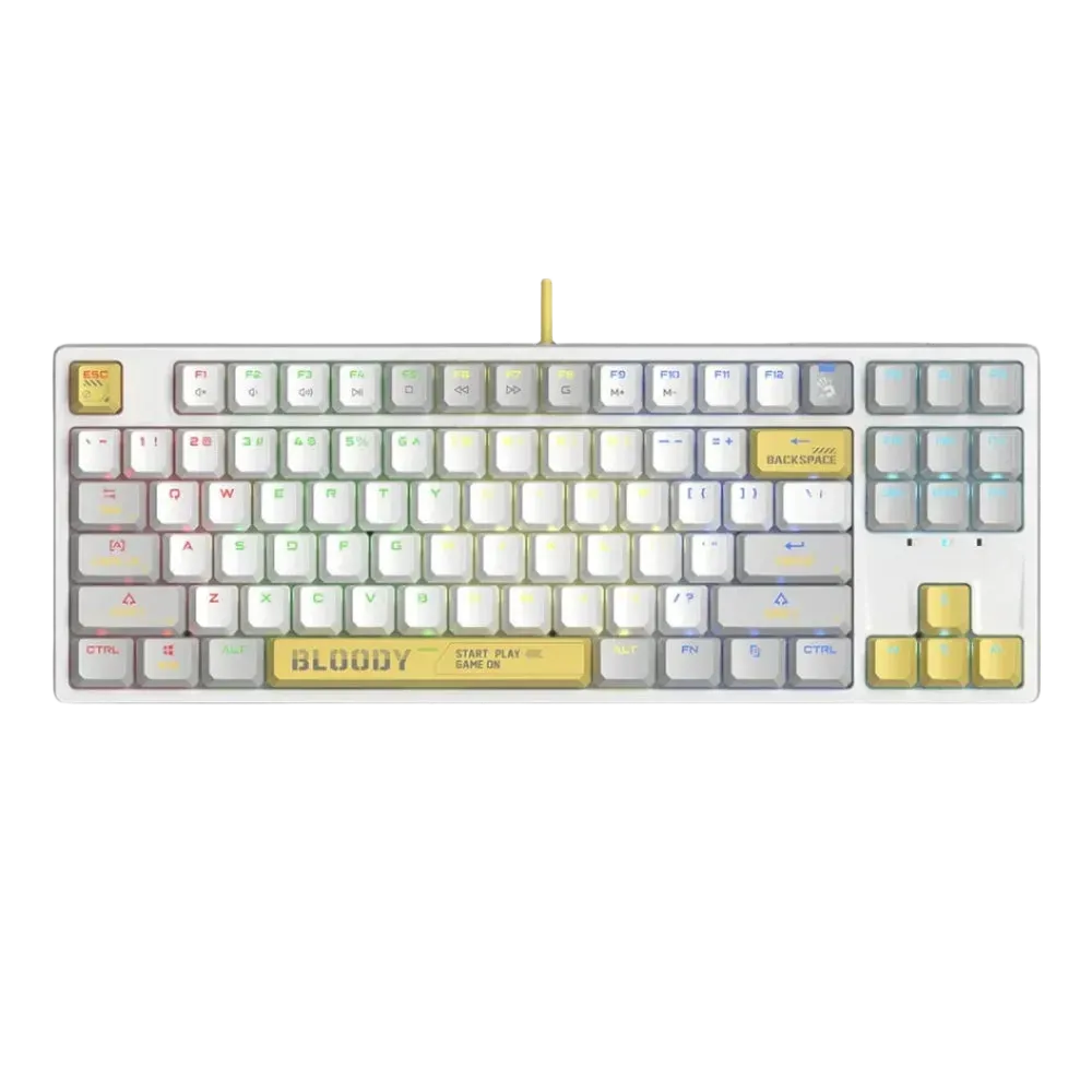 Bloody S87 RGB Mechanical Keyboard Gaming - متجر TT Tab للتقنيات الحديثة