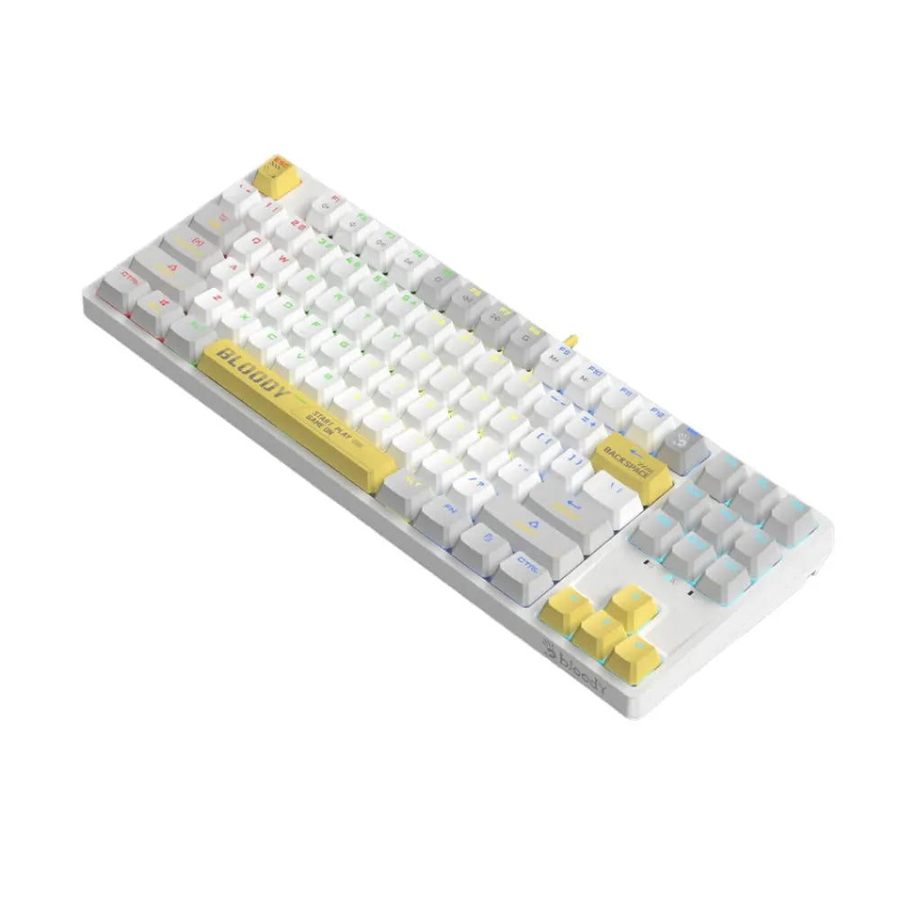 Bloody S87 RGB Mechanical Keyboard Gaming - متجر TT Tab للتقنيات الحديثة