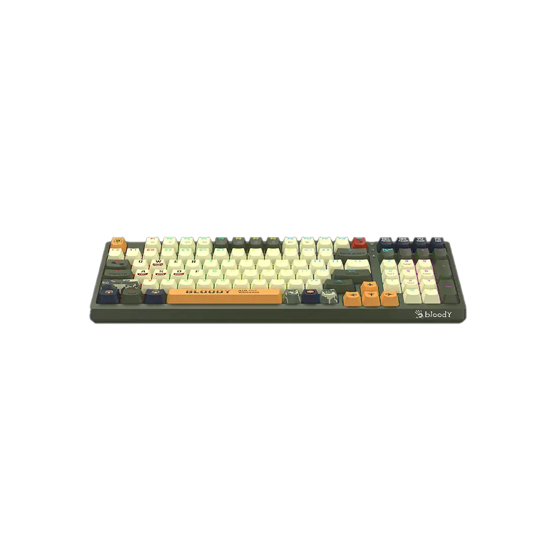 Bloody S98 Aviator RGB Wired Mechanical Keyboard Gaming - متجر TT Tab للتقنيات الحديثة