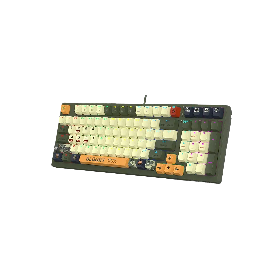 Bloody S98 Aviator RGB Wired Mechanical Keyboard Gaming - متجر TT Tab للتقنيات الحديثة