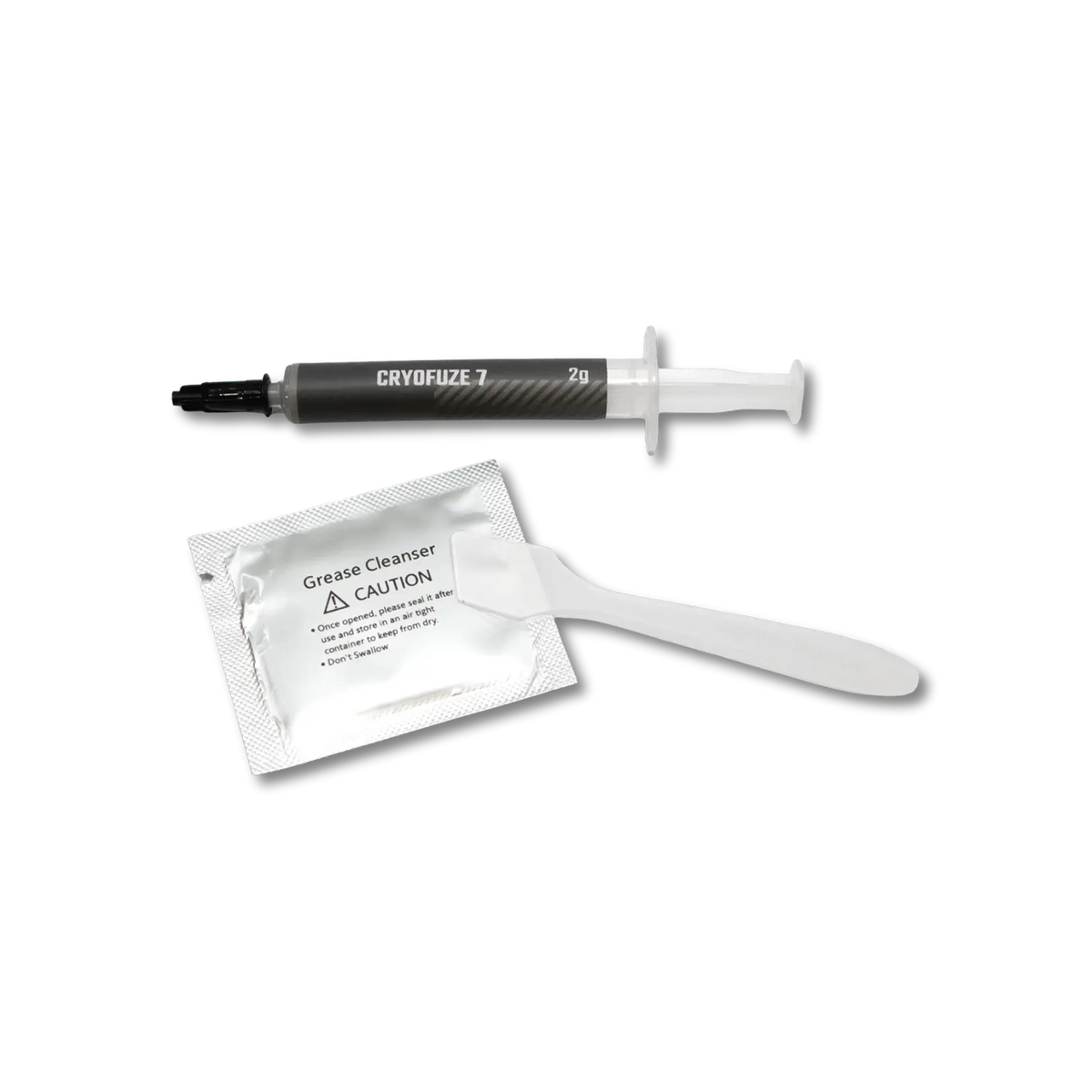 Cooler Master CryoFuze 7 Thermal Paste 2g with Scraper & Grease Cleaner - متجر TT Tab للتقنيات الحديثة