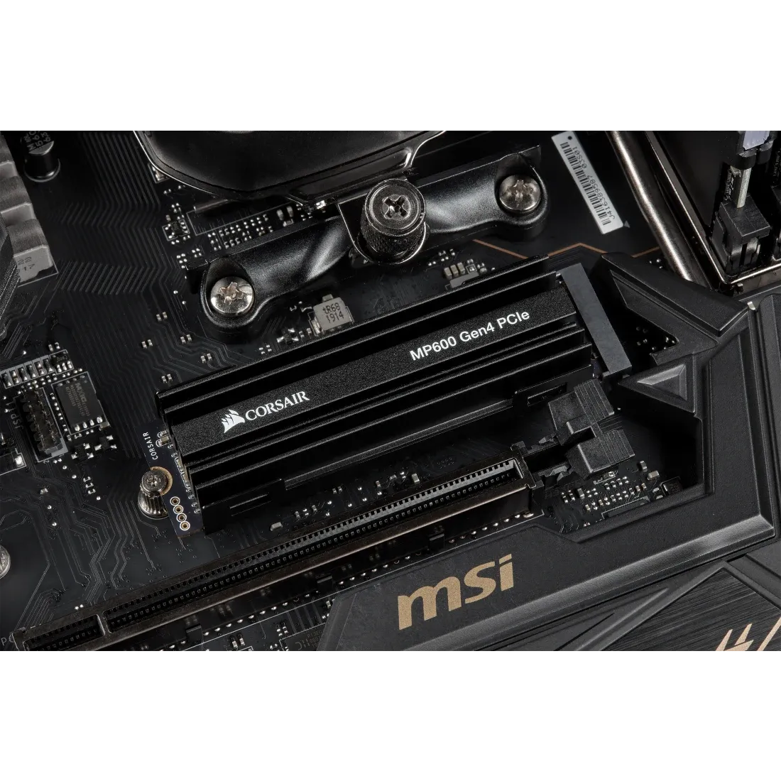 Corsair Force Series MP600 SSD NVMe Gen4 with DRAM and Heatsink - للتقنيات الحديثة TT TAB متجر