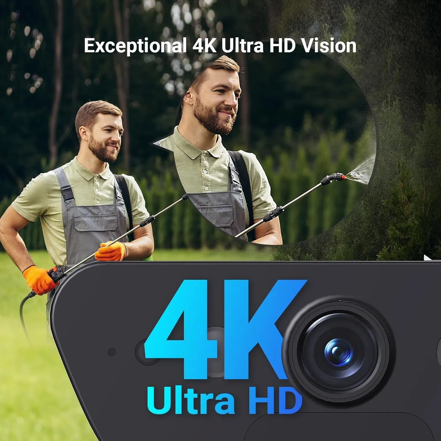 EZVIZ CB5 4K 8MP Solar-Powered Battery Wi-Fi 6 Outdoor Security Camera - متجر TT Tab للتقنيات الحديثة