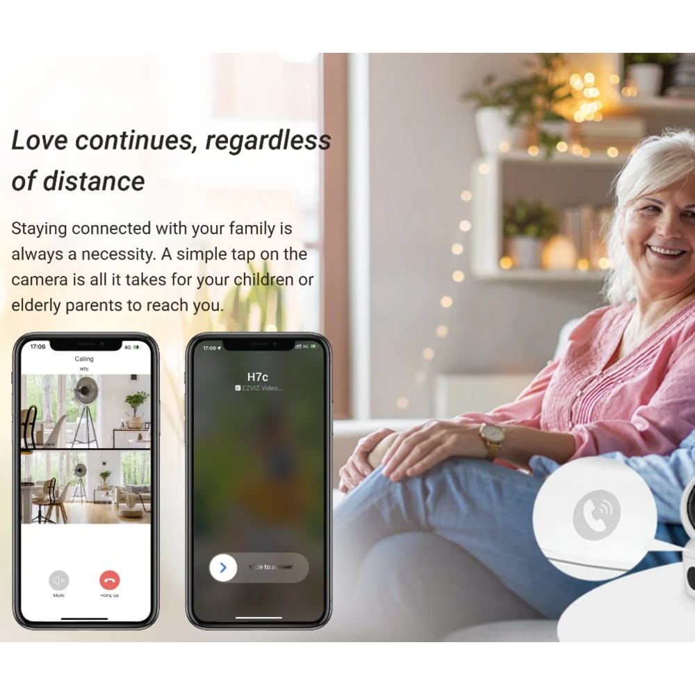 EZVIZ H7c Dual 2K+ Dual-Lens Pan/Tilt Wi-Fi 6 Indoor Security Camera - متجر TT Tab للتقنيات الحديثة