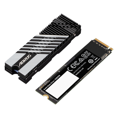 Gigabyte Aorus Gen4 7300 SSD NVMe Gen4 with DRAM and Heatsink Support PS5