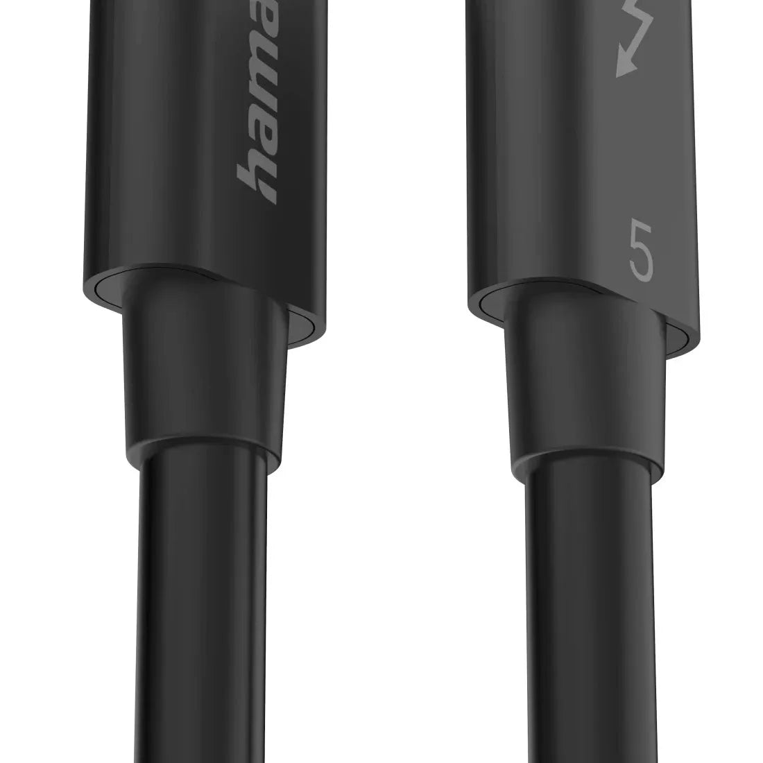 Hama 00200796 USB-C Thunderbolt-5 80Gbps 5A 240W Ultra-HD 8K Data and Charging Cable - للتقنيات الحديثة TT TAB متجر