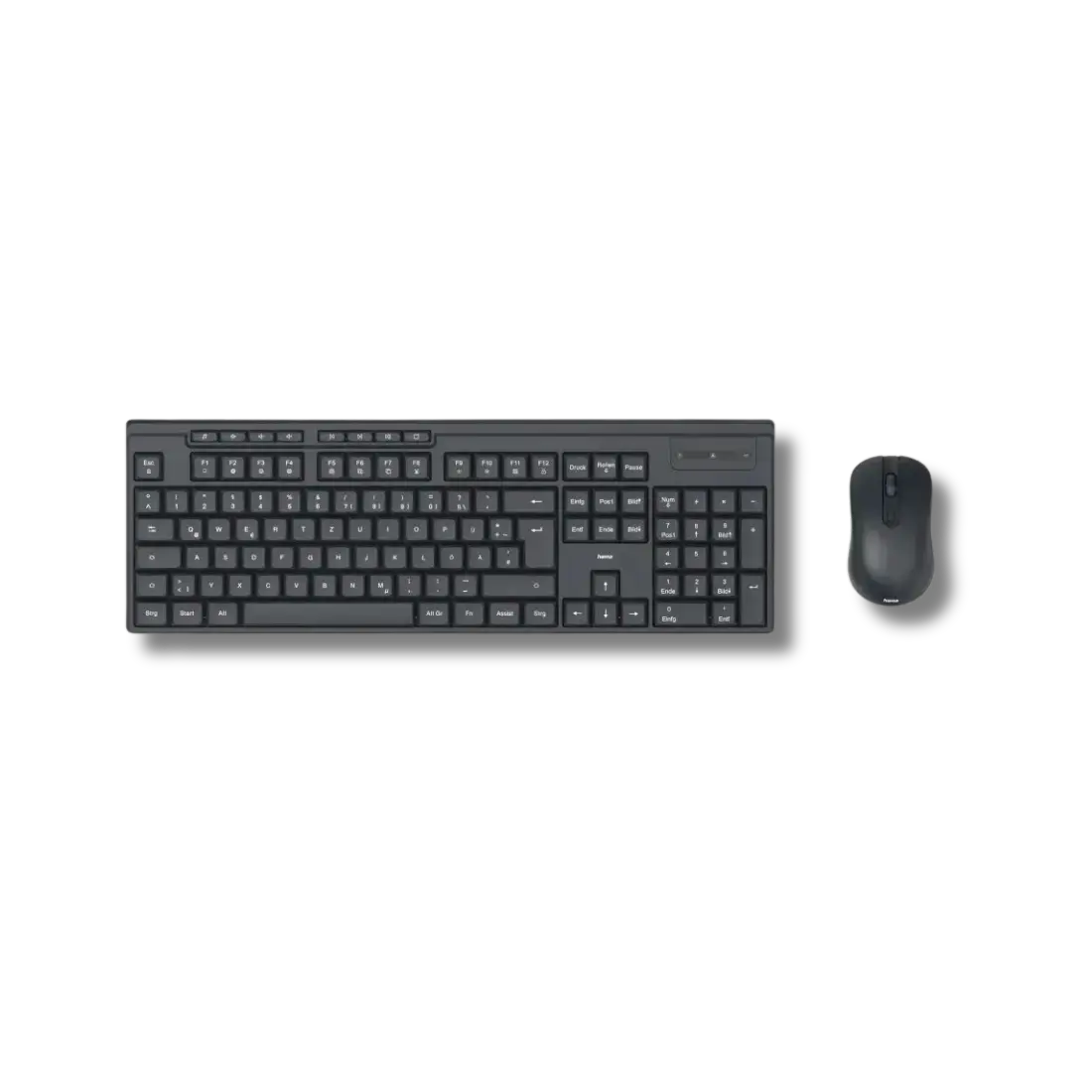 Hama WKM-200 Wireless Keyboard & Mouse with Quiet typing and AI Hotkey - متجر TT Tab للتقنيات الحديثة