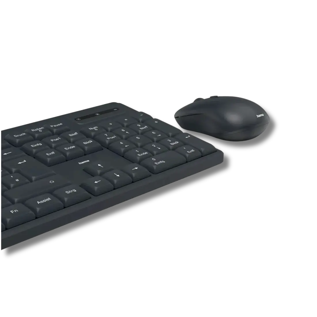 Hama WKM-200 Wireless Keyboard & Mouse with Quiet typing and AI Hotkey - متجر TT Tab للتقنيات الحديثة