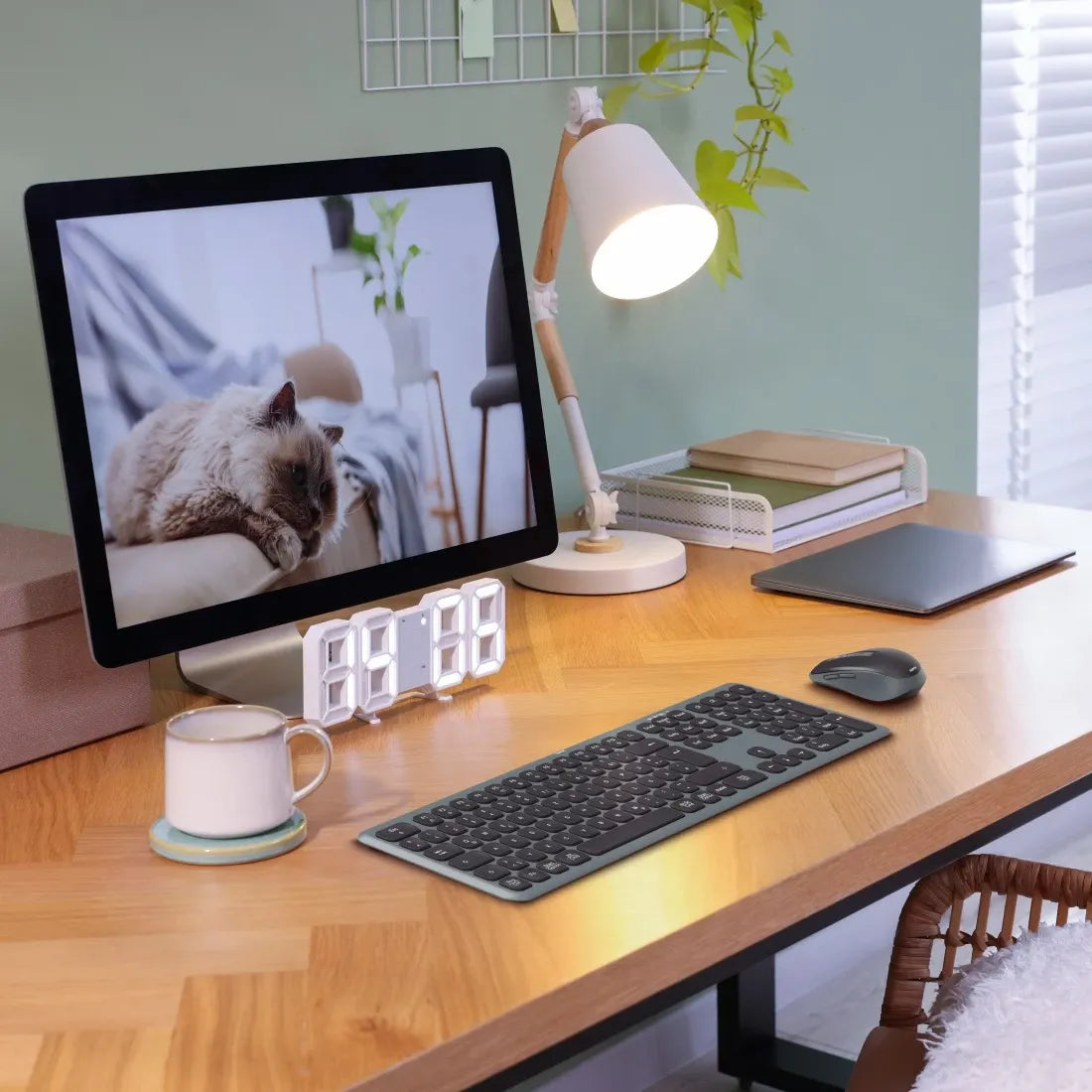 Hama WKM-550 Multi-Device Keyboard Mouse Set Wireless and Bluetooth - متجر TT Tab للتقنيات الحديثة