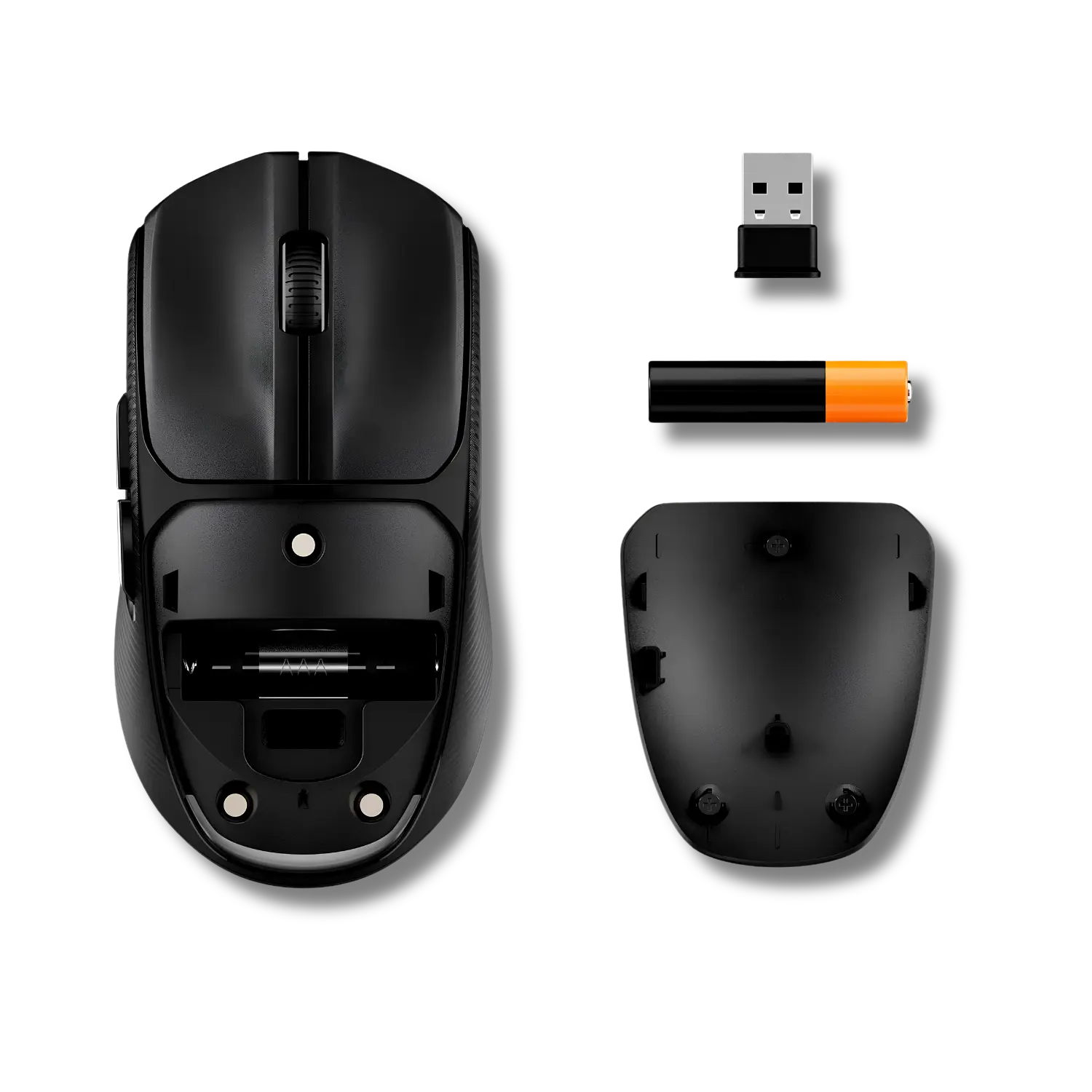 HyperX Pulsefire Fuse Wireless & Bluetooth Gaming Mouse with 12,000 DPI and Lightweight - متجر TT Tab للتقنيات الحديثة