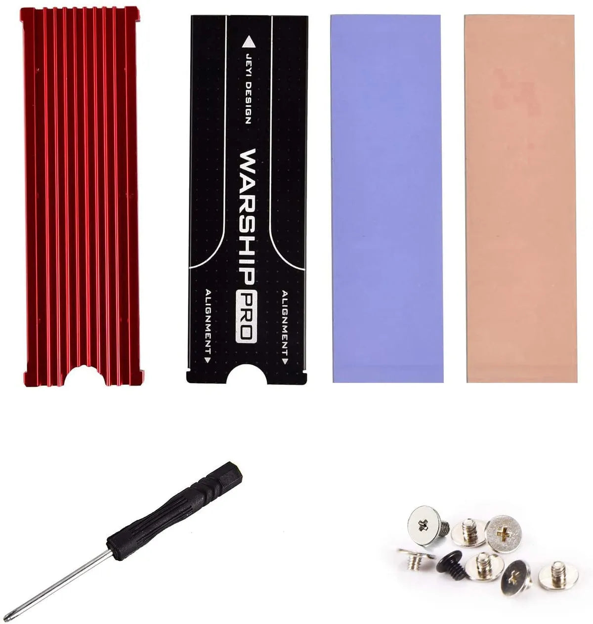 JEYI WarShip Pro M.2 Heatsink Compatible with PS5 - للتقنيات الحديثة TT TAB متجر