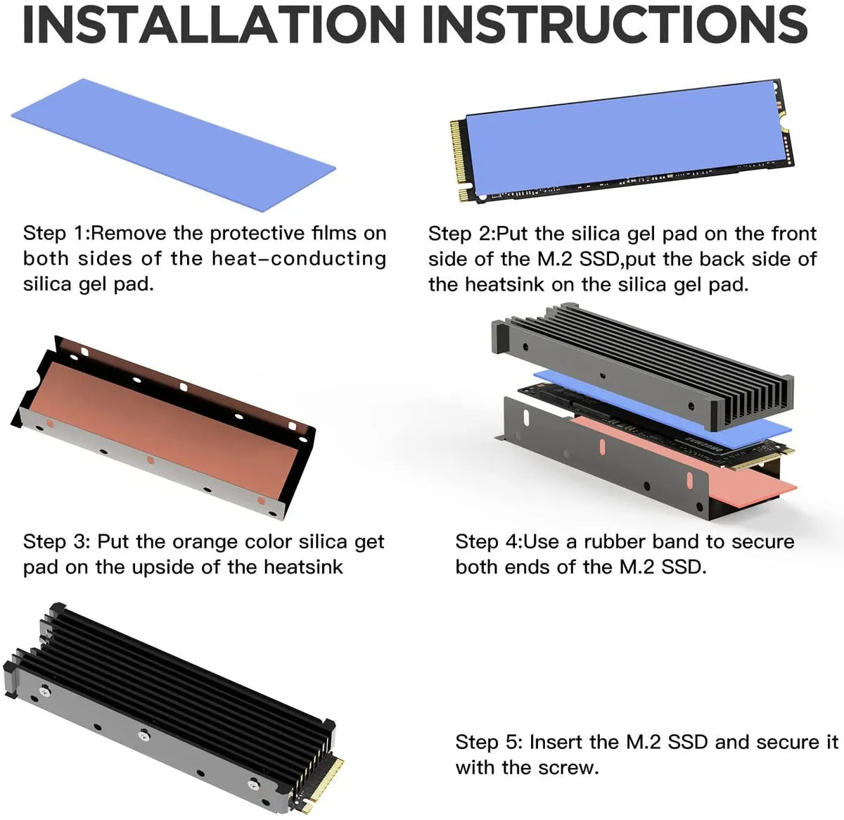 JEYI WarShip Pro M.2 Heatsink Compatible with PS5 - للتقنيات الحديثة TT TAB متجر