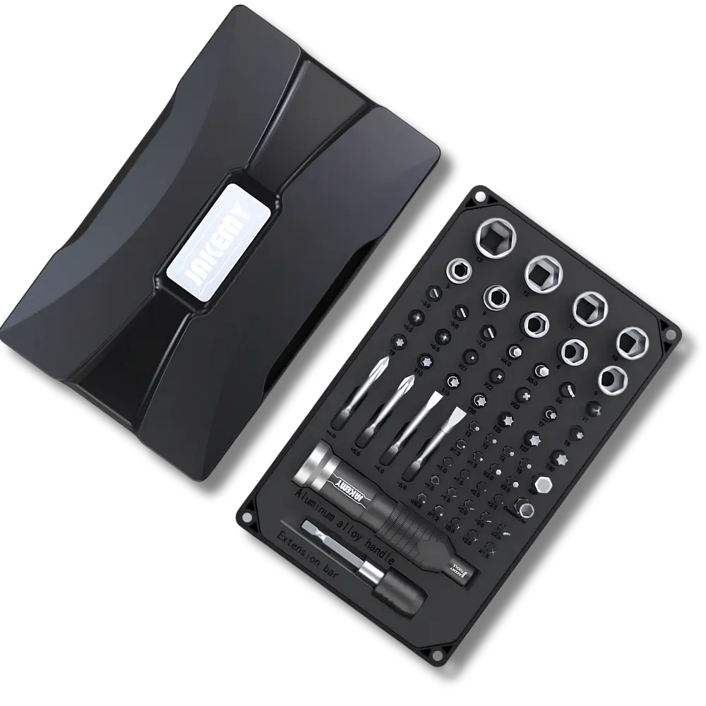 Jakemy JM-6125 60-in-1 Household Screwdriver and Socket Set - متجر TT Tab للتقنيات الحديثة
