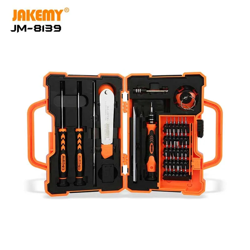 JM-8139 47 in 1 Precision Antic-Drop Cr-V Toolkit - للتقنيات الحديثة TT TAB متجر