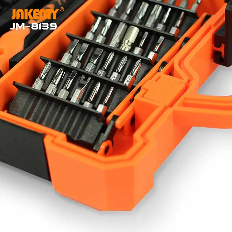 JM-8139 47 in 1 Precision Antic-Drop Cr-V Toolkit - للتقنيات الحديثة TT TAB متجر