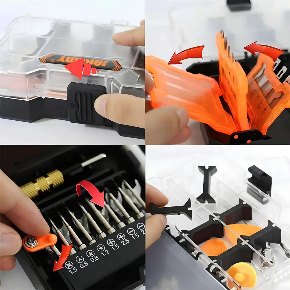 Jakemy JM-8158 34-in-1 Precision Screwdriver and Craft Tool Set- متجر TT Tab للتقنيات الحديثة