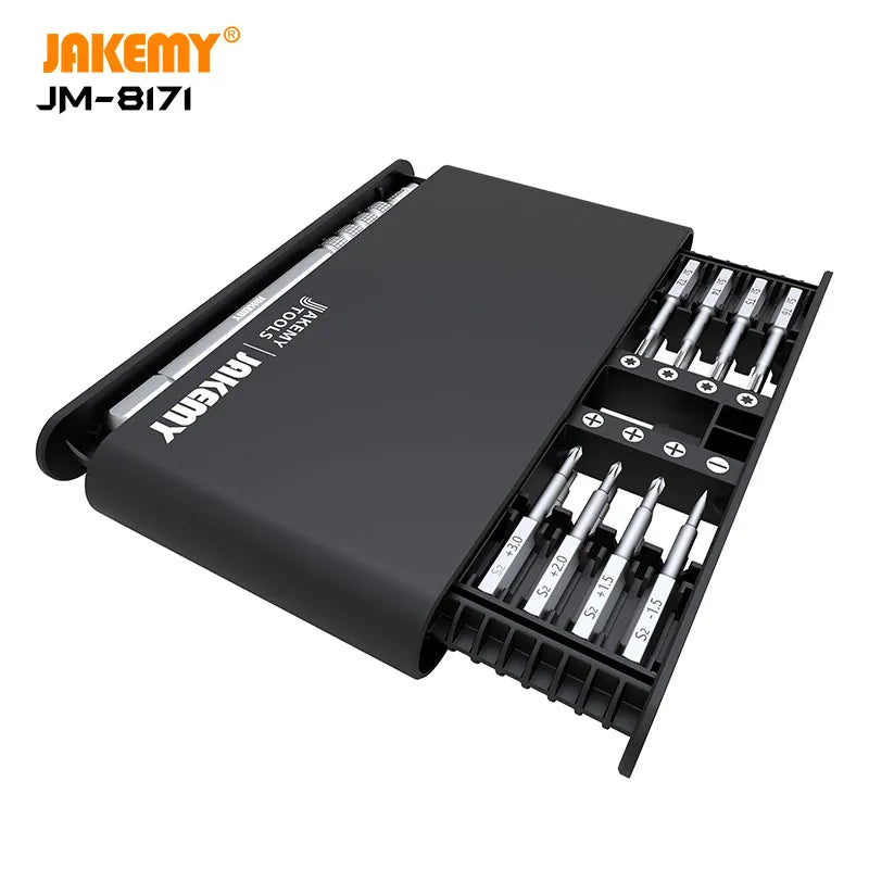 Jakemy JM-8171 17 In 1 Portable DIY Electronic Maintenance Mini Screwdriver Set - للتقنيات الحديثة TT TAB متجر
