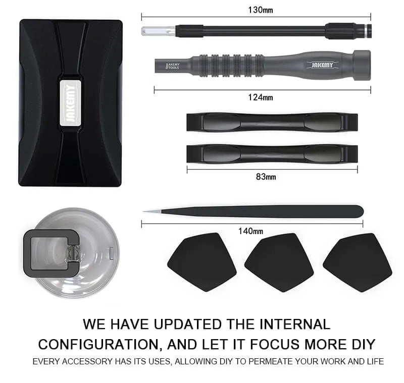 Jakemy JM-8172 73-in-1 Professional Multifunctional Repair Toolkit Screwdriver