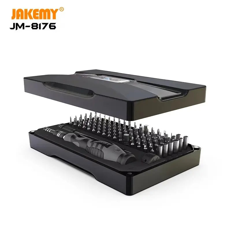 JAKEMY JM-8176 106 in 1 Professional and Precision Screwdriver Set - للتقنيات الحديثة TT TAB متجر