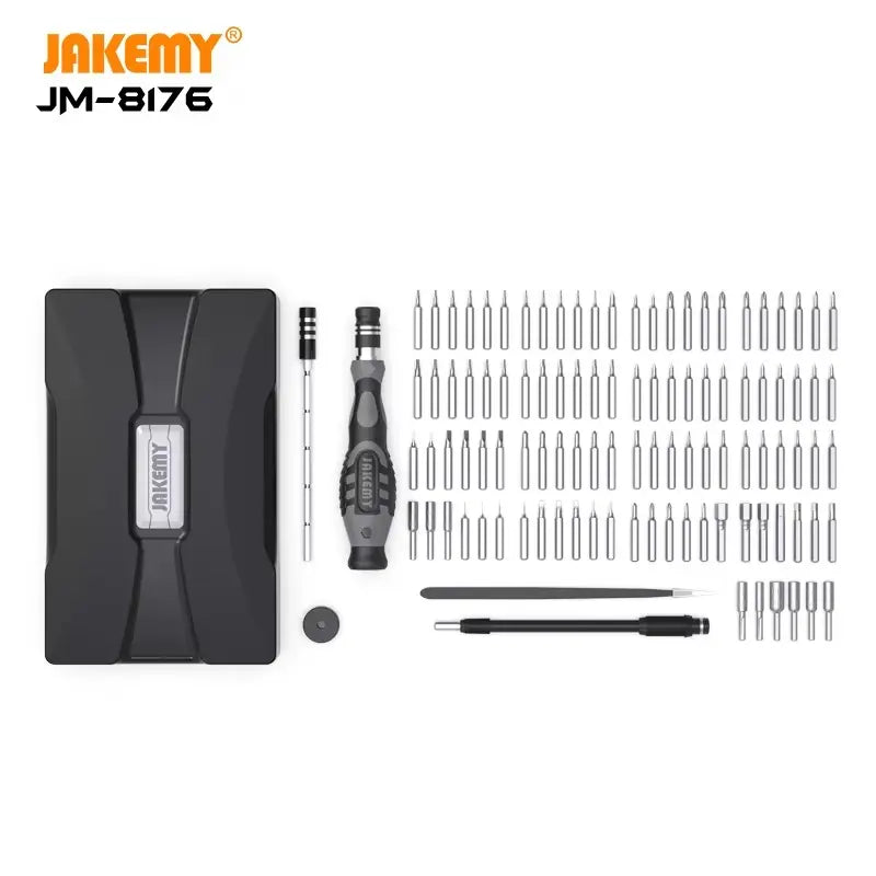 JAKEMY JM-8176 106 in 1 Professional and Precision Screwdriver Set - للتقنيات الحديثة TT TAB متجر