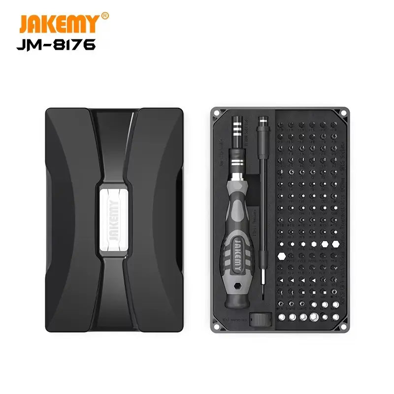 JAKEMY JM-8176 106 in 1 Professional and Precision Screwdriver Set - للتقنيات الحديثة TT TAB متجر