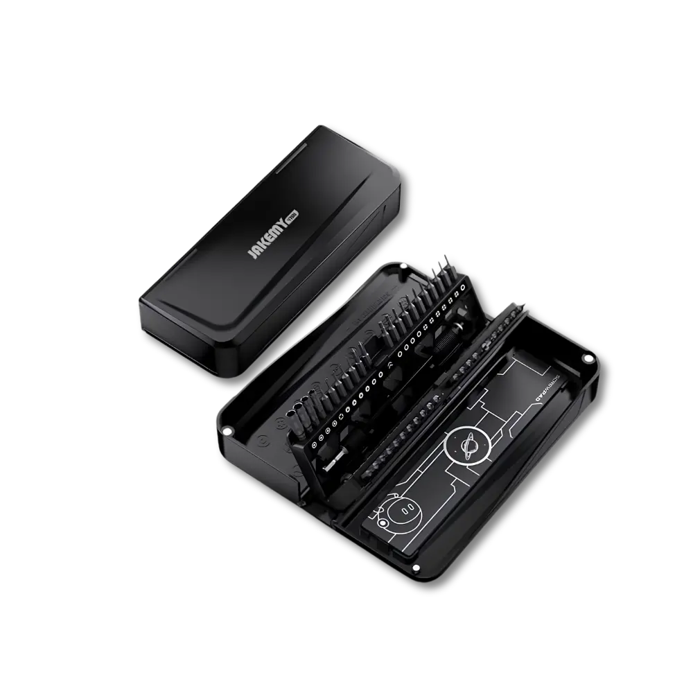 Jakemy JM-8180 A 47-in-1 Magnetic Precision Screwdriver Set with Screw Mat - متجر TT Tab للتقنيات الحديثة