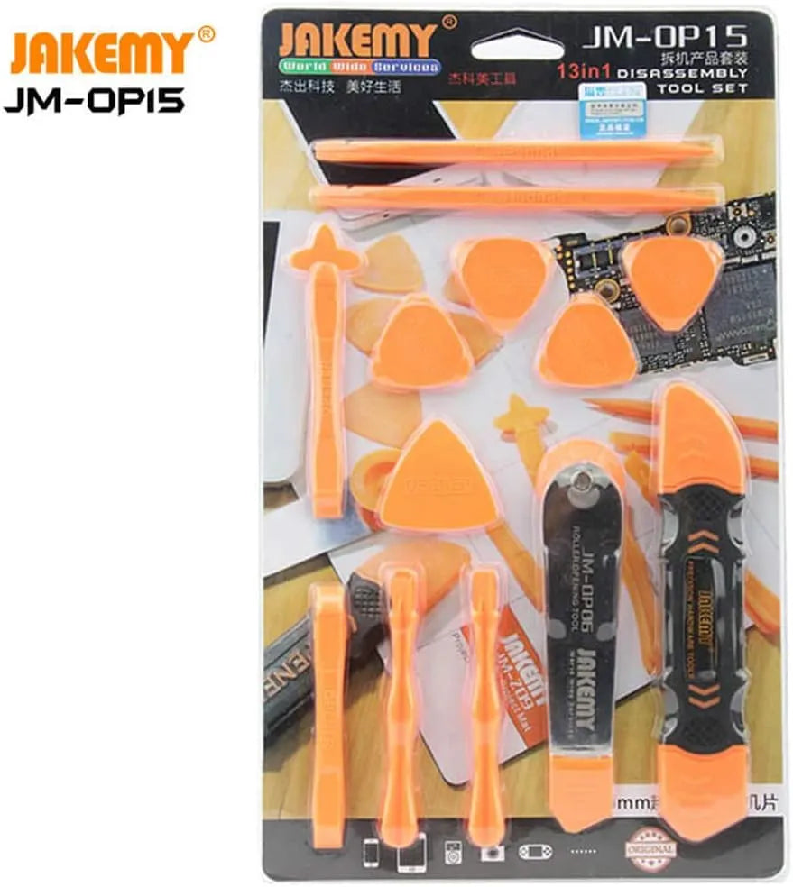 Jakemy JM-OP15 13 in 1 Opening Tool Set - للتقنيات الحديثة TT TAB متجر