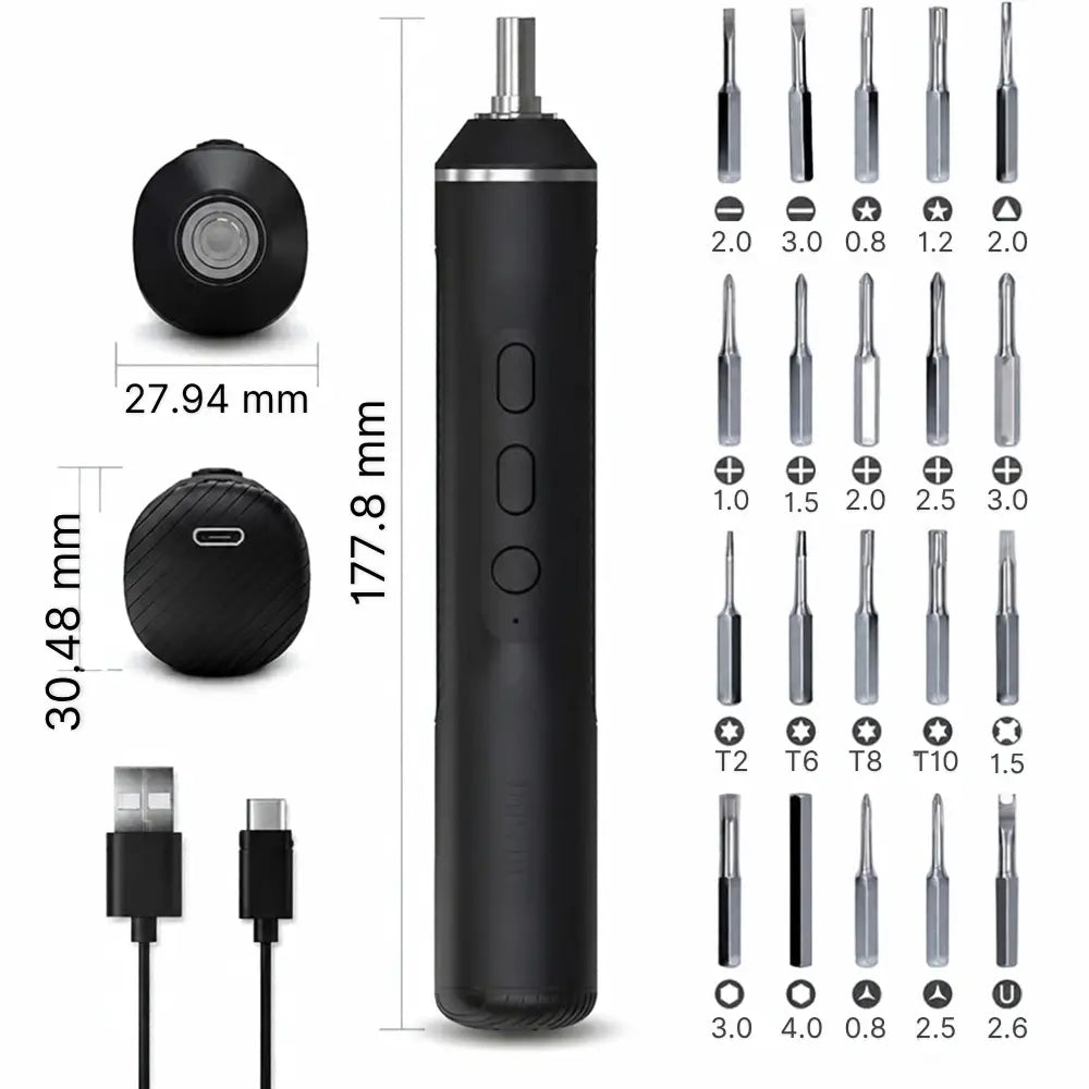 Jakemy JM-Y01 21-in-1 Rechargeable Electric Precision Screwdriver Set - متجر TT Tab للتقنيات الحديثة
