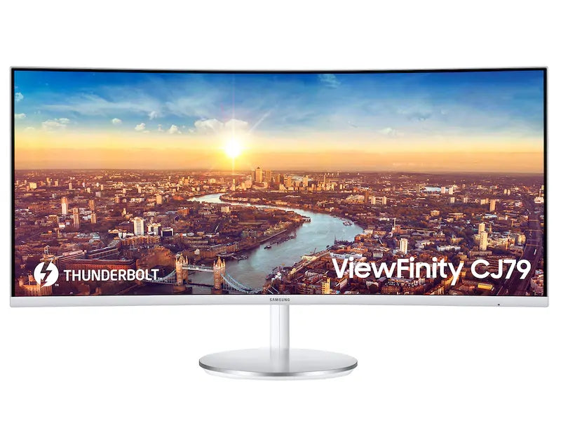 Samsung VeiwFinity CJ79 WQHD VA 100Hz 4ms sRGB 125% Speaker Built-in and Thunderbolt - للتقنيات الحديثة TT TAB متجر
