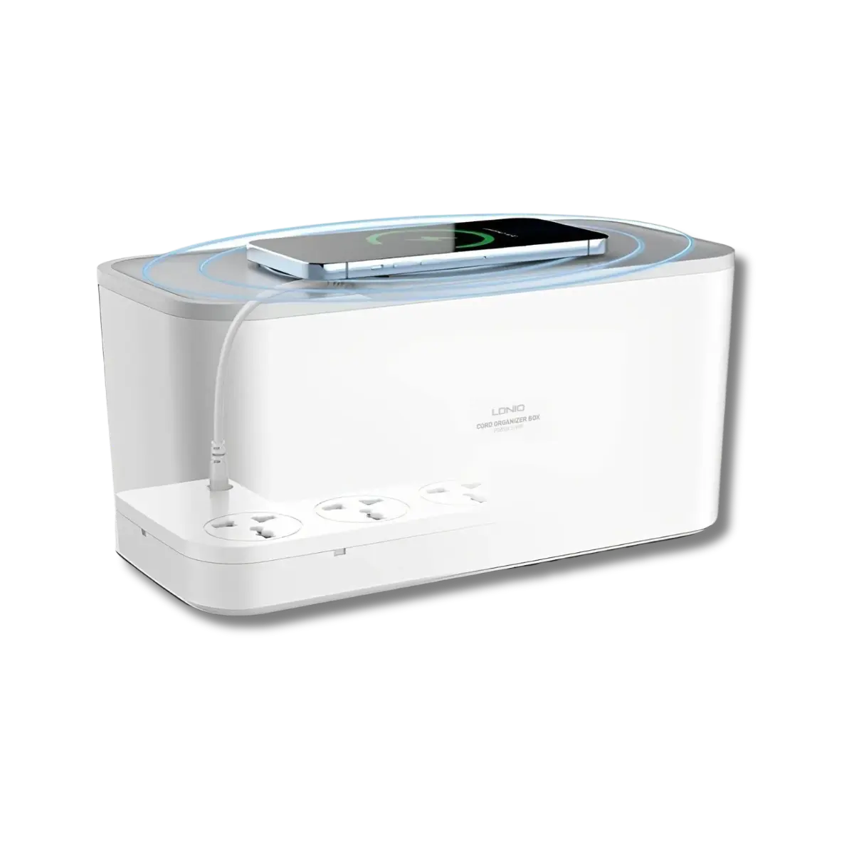 LDNIO SCW5354 Power Strip Box with 5 AC Outlets & 20W USB-C PD & 15W Wireless Charging - متجر TT Tab للتقنيات الحديثة