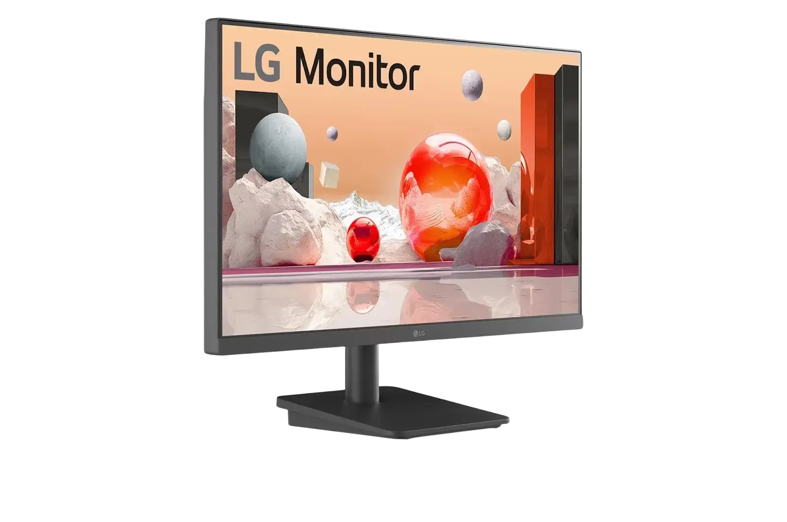 LG 24MS500-B IPS 100Hz Essential Monitor with 3-side Virtually Borderless design - متجر TT Tab للتقنيات الحديثة