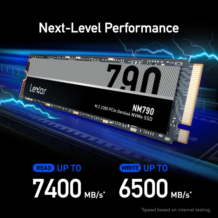 Lexar NM790 SSD NVMe Gen4 - للتقنيات الحديثة TT TAB متجر