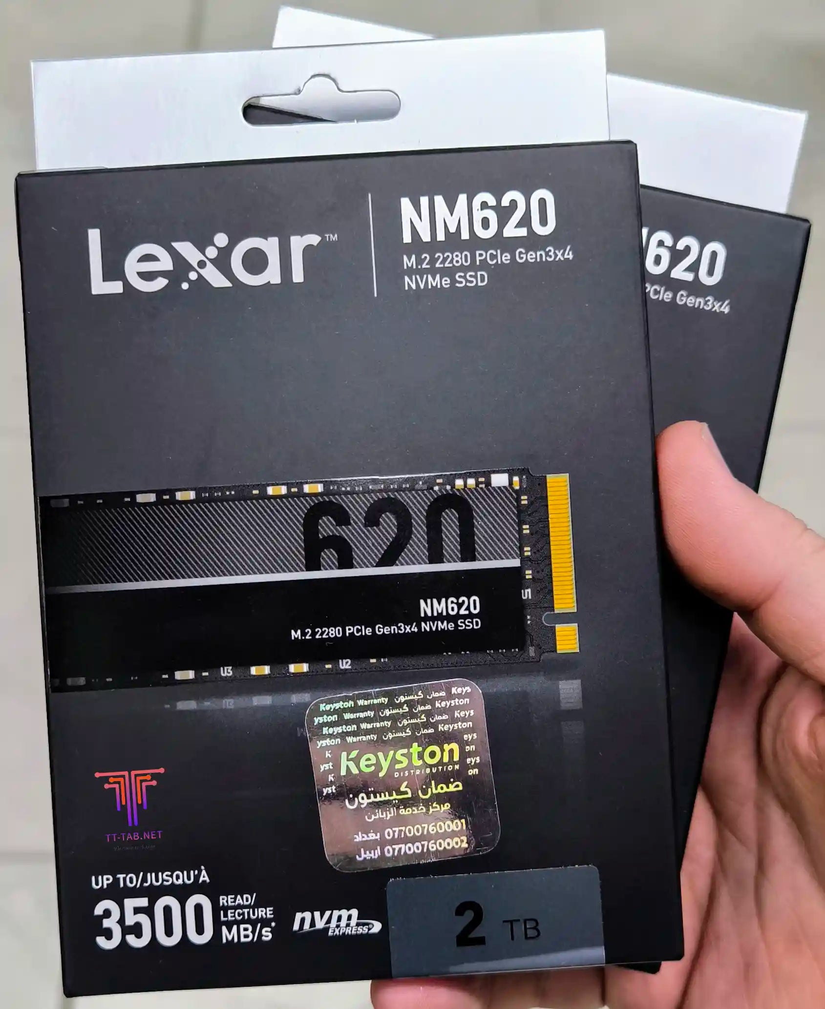 Lexar NM620 SSD NVMe Gen3 - للتقنيات الحديثة TT TAB متجر