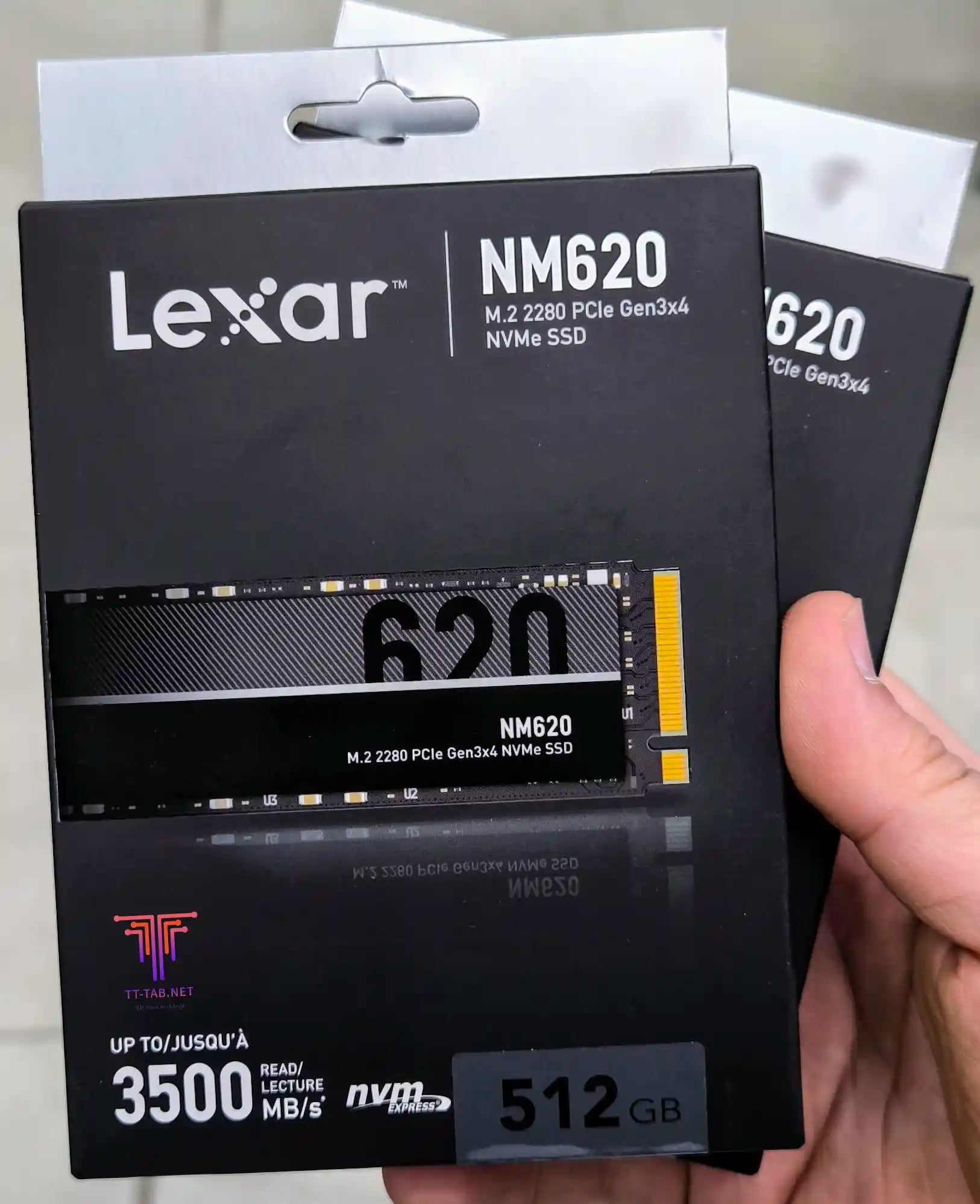Lexar NM620 SSD NVMe Gen3 - للتقنيات الحديثة TT TAB متجر