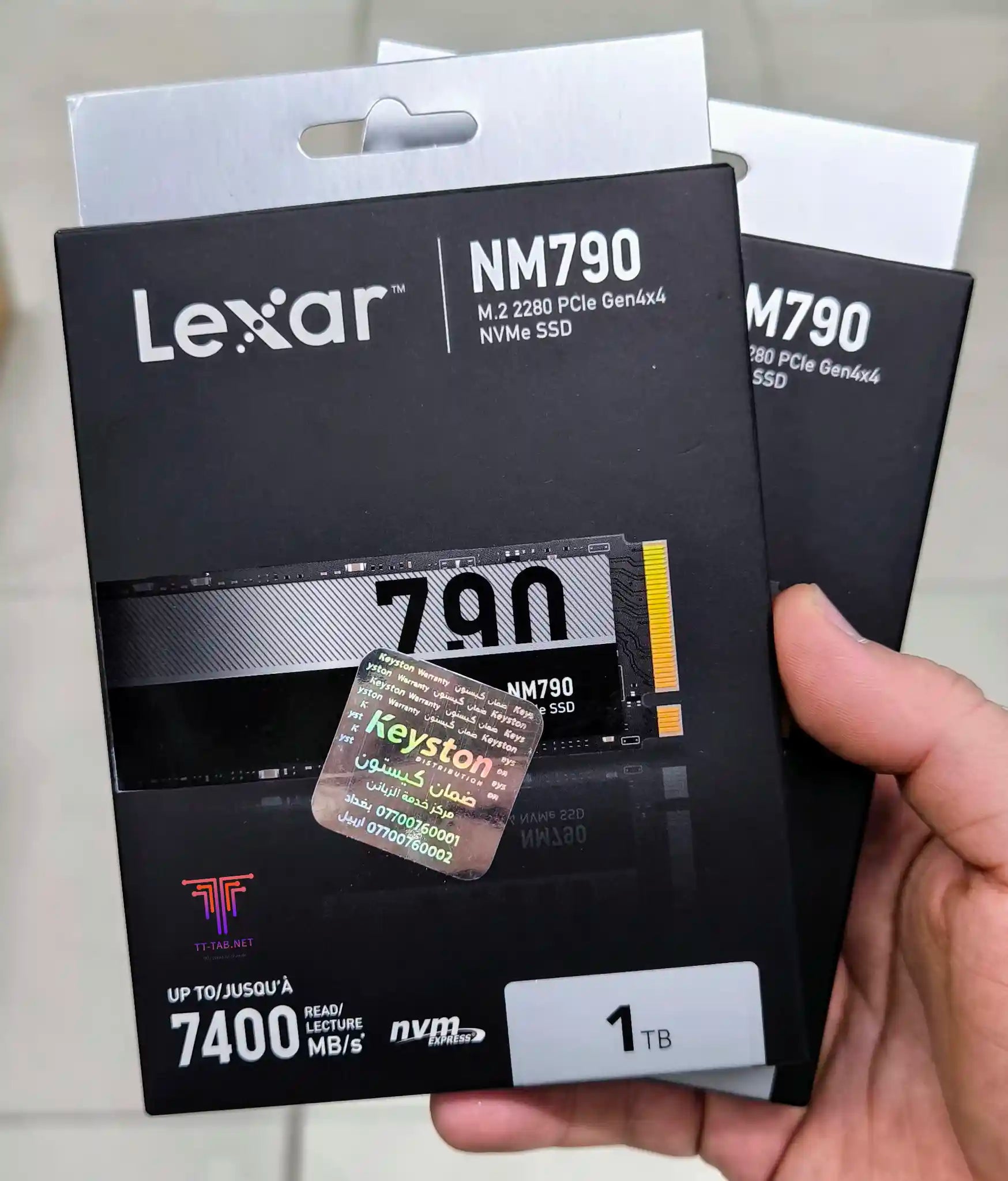 Lexar NM790 SSD NVMe Gen4 - للتقنيات الحديثة TT TAB متجر