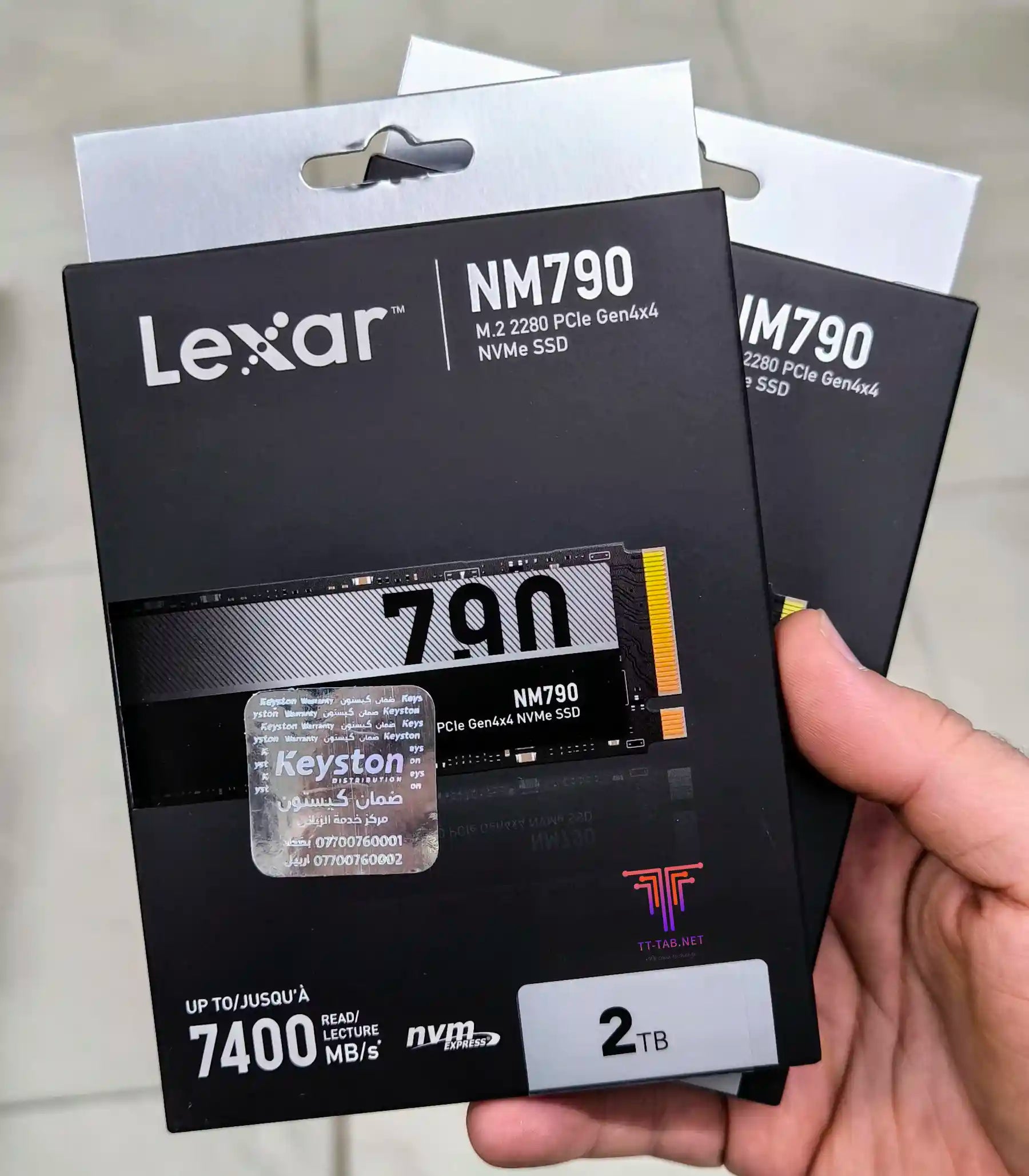 Lexar NM790 SSD NVMe Gen4 - للتقنيات الحديثة TT TAB متجر