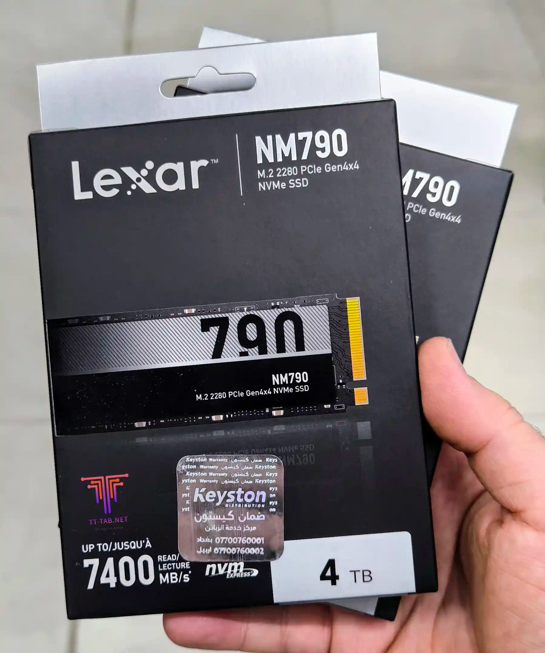 Lexar NM790 SSD NVMe Gen4 - للتقنيات الحديثة TT TAB متجر