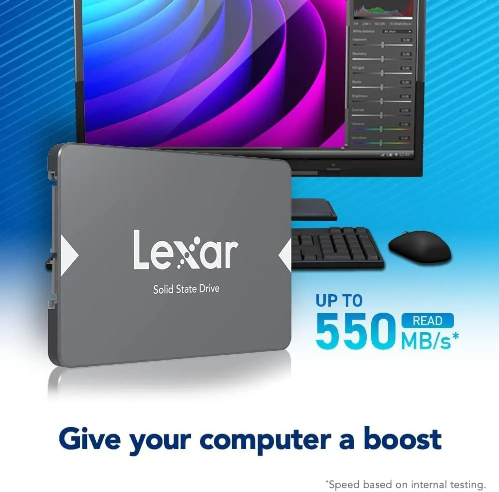 Lexar NS100 SSD SATA 2.5 - للتقنيات الحديثة TT TAB متجر